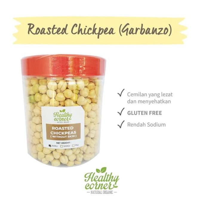 

Kacang Arab Chickpea Garbanzo Roasted (Oven Matang) 450 gr PROMO