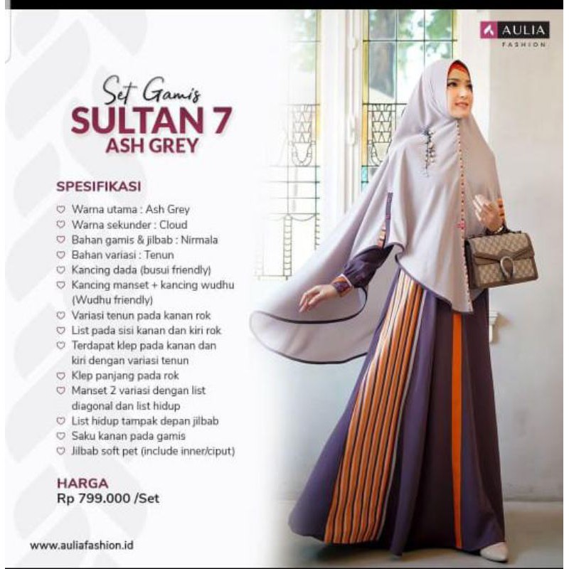 gamis Aulia set gamis Sultan 7