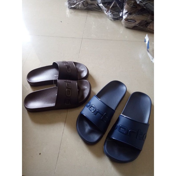 (SALE) Sandal Pria Sport / Sandal Slop / Sandal Slip-On Benassi Black-7