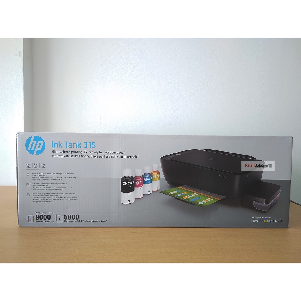 HP Ink Tank 315 - Print Scan Copy