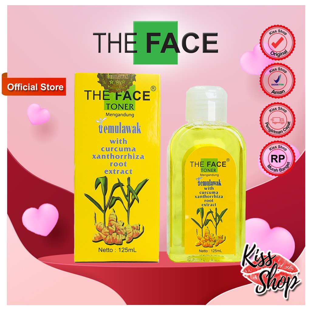 TONER TEMULAWAK THE FACE TONER WAJAH ORIGINAL BPOM/SALE/COD