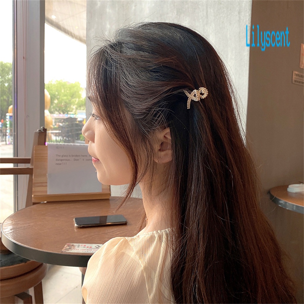 Lily Jepit Rambut Mini Hias Mutiara Imitasi Untuk Wanita