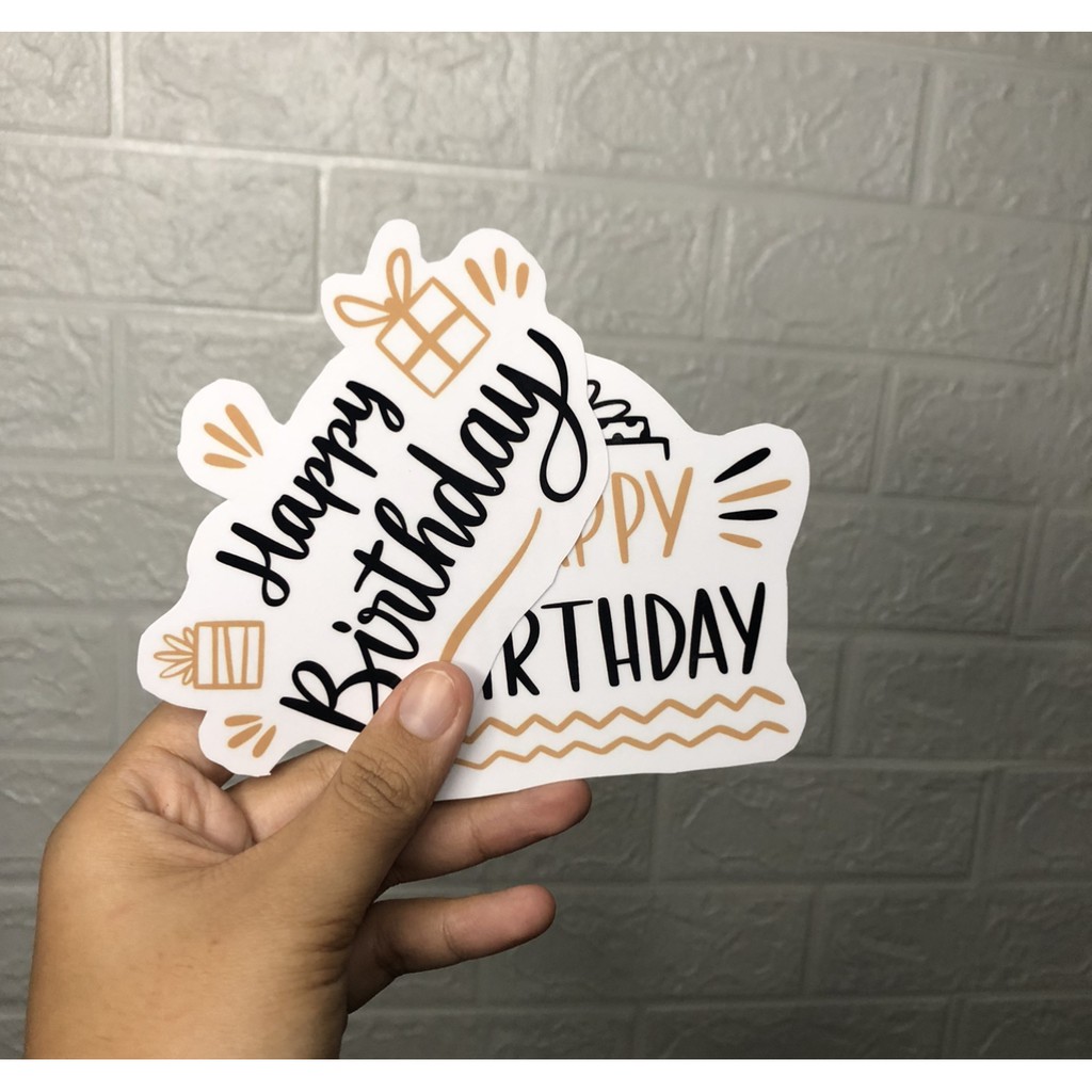 Sticker Bening Balon Sticker Custom Sticker Balon PVC