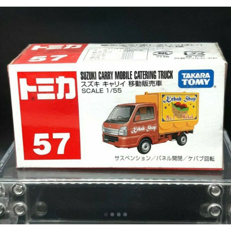 Tomica Takara Tomy Suzuki carry Mobile Catering Truk