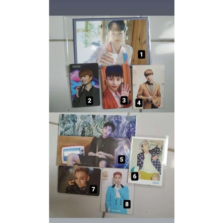PC photocard thriller my girl random photo Jung Ilhoon BTOB