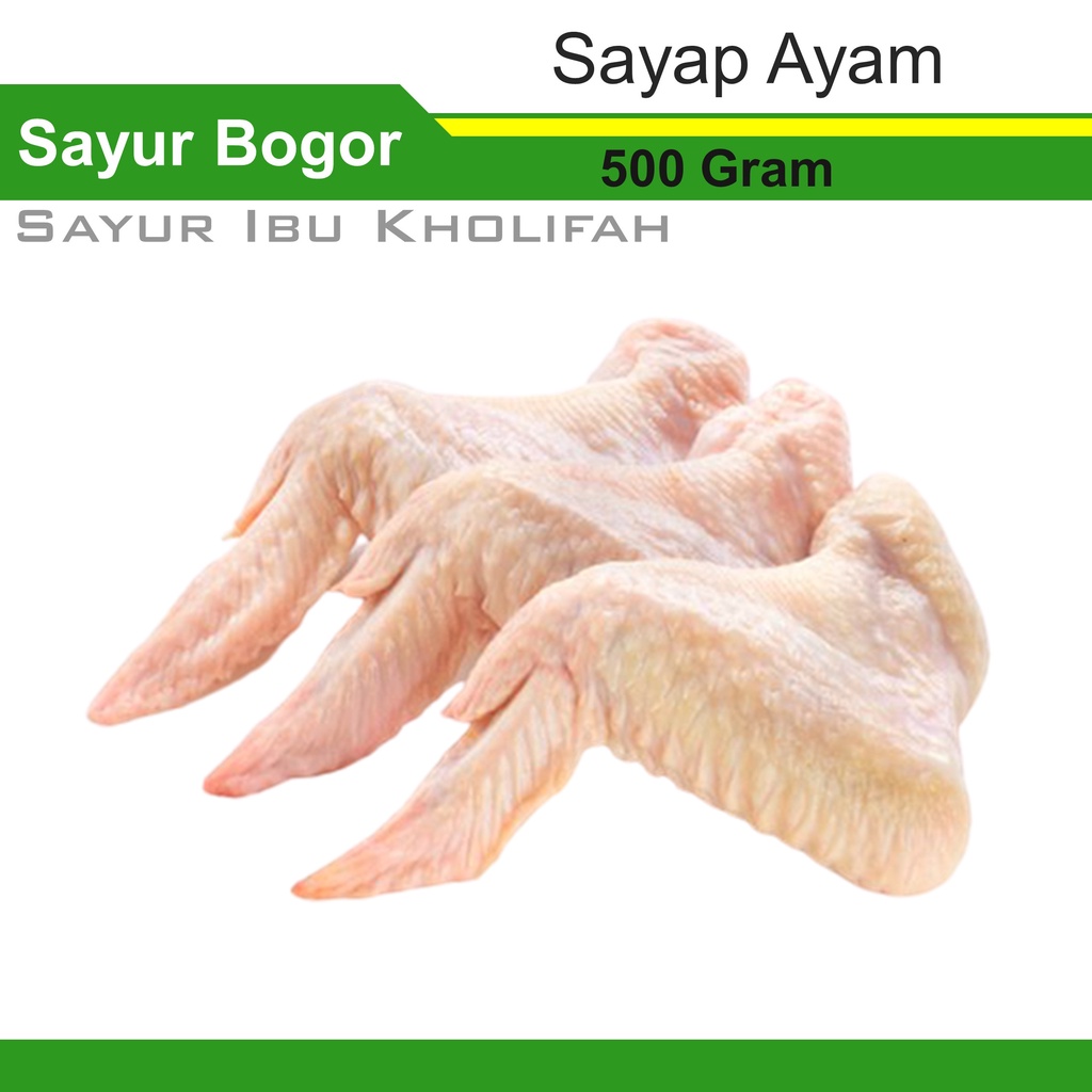 

Sayap Ayam 500Gram Daging Segar Bogor Freshmart