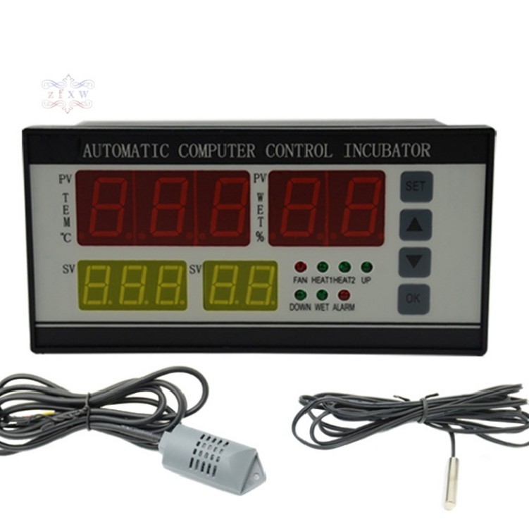 XM-18 CONTROLER INCUBATOR AUTOMATIC INCOBATOR INDUSTRIAL INCUBATORS HUMIDITY TEMPERATURE PROBE 4.0