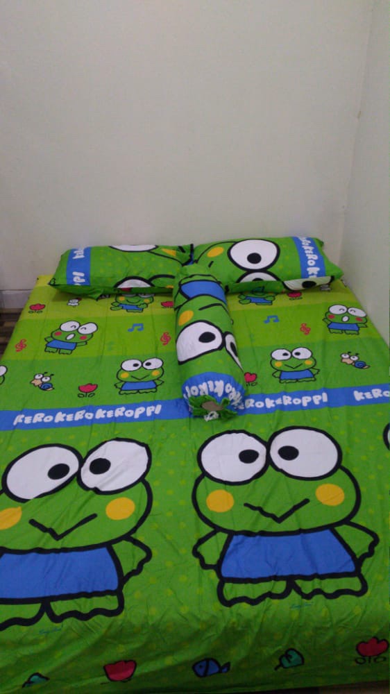 Sprei Ladyrose Uk 160x200 Motif Keropi