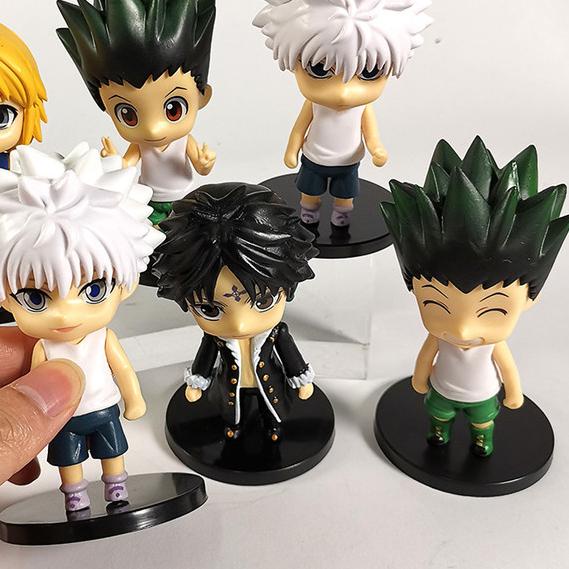 ☑ Hunter X Hunter Gon Killua Kurapika Chrollo Lucilfer Action Figure - GonSmile-A ✼