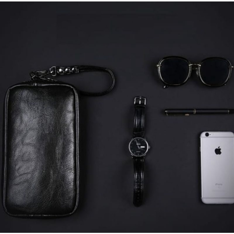 Clutch Bag - Tas tangan Kasual Kulit pria - Handbag