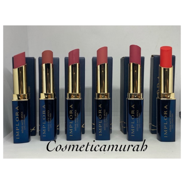 (ck,ix) IMPLORA MATTE LIPSTIK PUTAR INTENSE LIPSTICK - LIPSTIK INTENSE