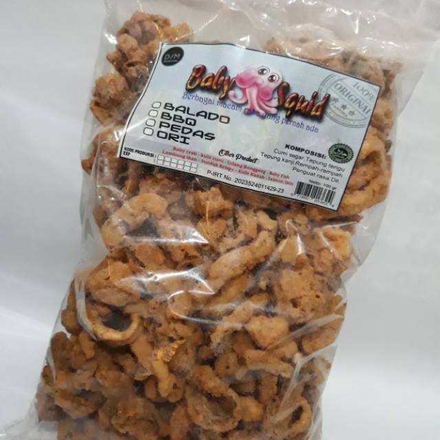 

Cumi Ring Crispy 1kg