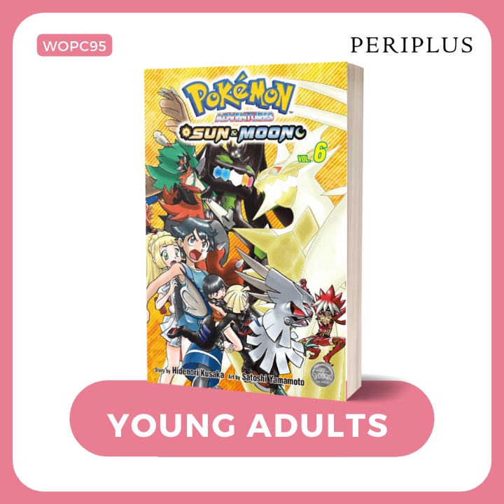Pokemon Adventures Sun and Moon Vol.6-9789814999359-Buku Ori Periplus
