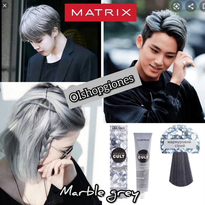 Matrix Socolor Cult As Abu Abu Silver Cat Rambut + Oxydant 100Ml Grey