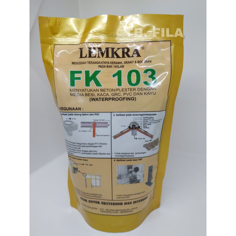 Lemkra Fk 103 Waterproofing Shopee Indonesia