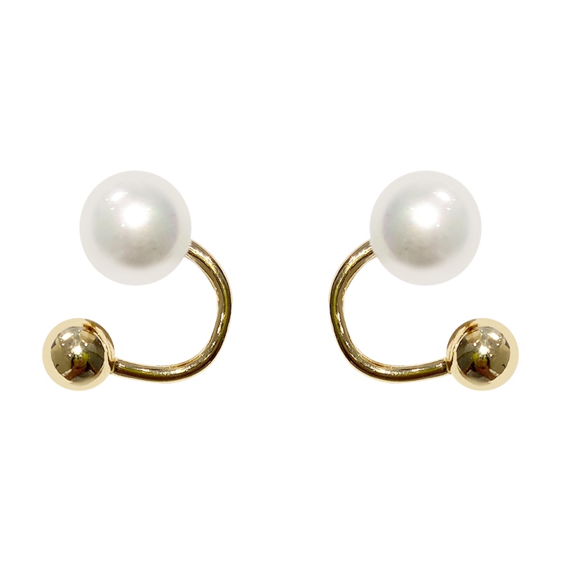 Anting Mutiara Simple Lucu Kekinian Fashion Korea Aksesoris Dalika