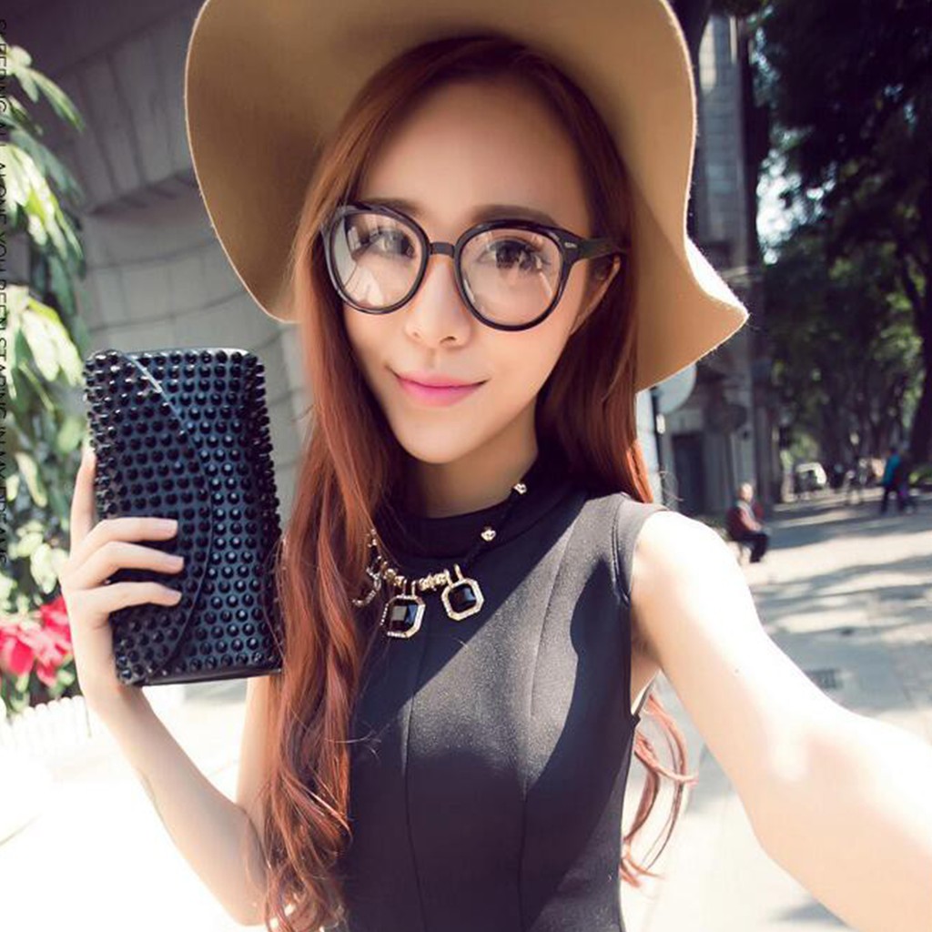 [✅COD] Kacamata Anti Radiasi Gaya Korean Style Aksesoris Fashion Frame Sunglasses Kaca Mata Retro Polarized Photocromic Pria Wanita Cowok Cewek Perempuan Korea Murah Original