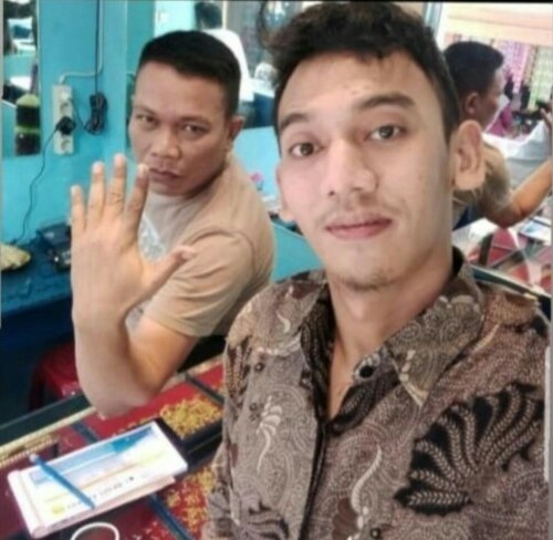 Kemeja Batik Pria Lengan Panjang Slim Fit Batik Pria Lengan Panjang Modern