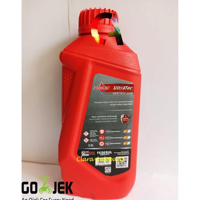 Jual OLI FEDERAL ULTRATEC OLI MESIN FEDERAL ULTRA TEC SAE 20W-50 800ML