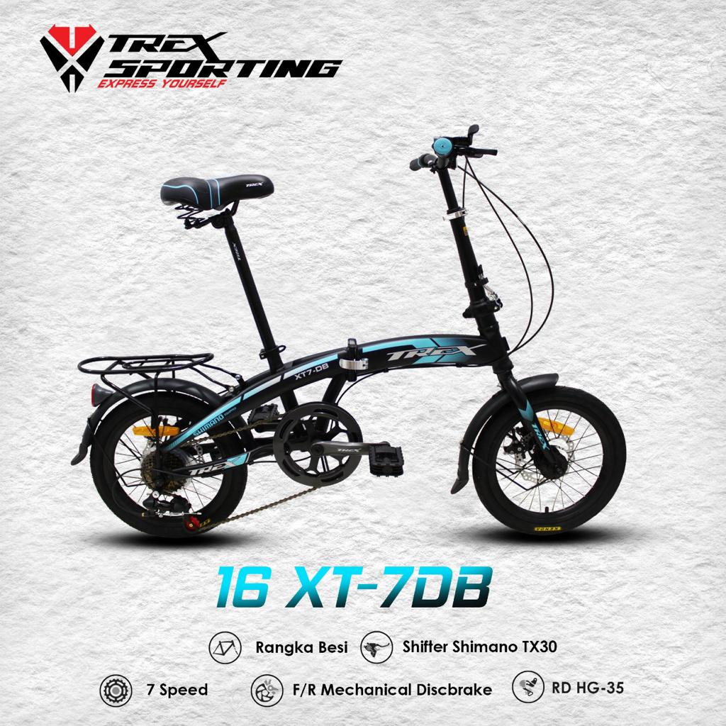 16 dan 20 FOLDING TREX XT 7 DB 7SPEED