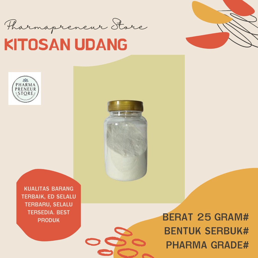 Kitosan Powder 25 Gram Best Quality