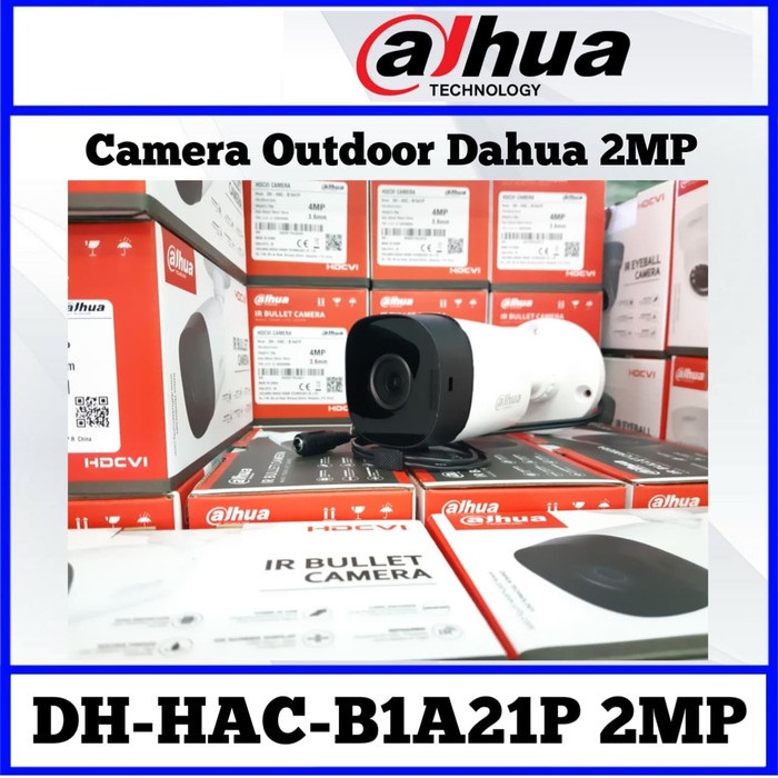 Paket CCTV Dahua 2MP 4 Kamera HDD 1TB Kabel 100m Siap Pasang