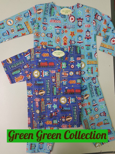 Piyama Katun Anak Motif Full Print (1-10th)