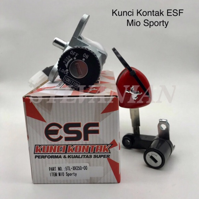 LOOK SET ASSY / KUNCI KONTAK MIO - MIO SPORTY - JUPITER MX ESF
