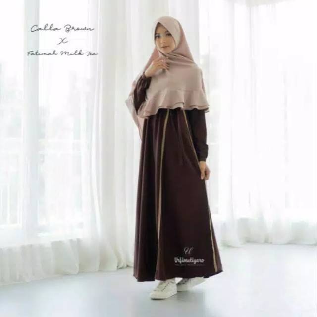 Urfimutiyaro - Calla Dress Gamis Syari