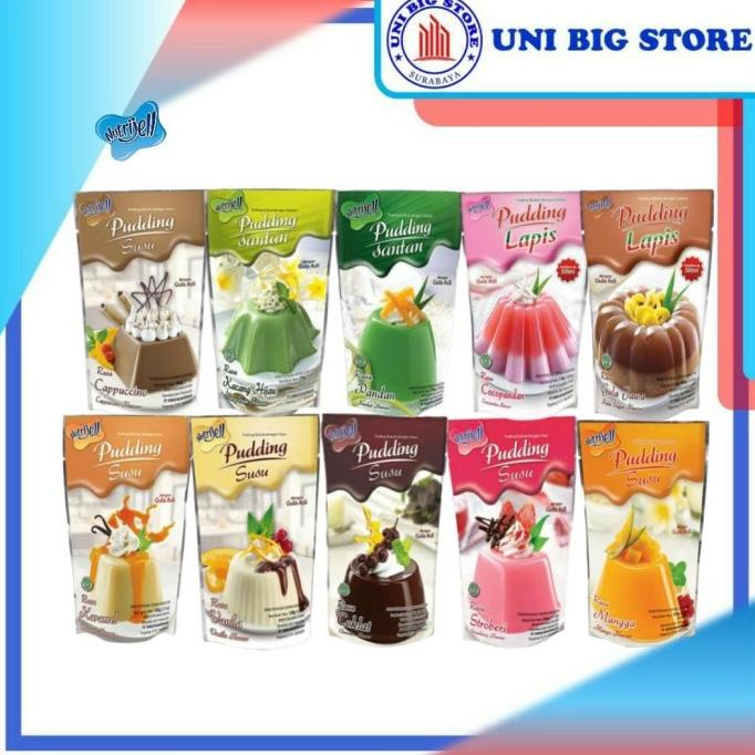 

Buruan beli] NUTRIJELL Puding Susu Santan ANEKA RASA Pudding Lapis