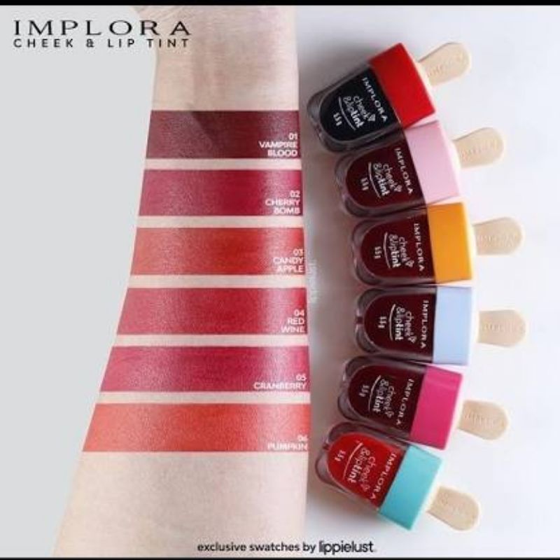 Implora Cheek &amp; LIPTINT / Lip Tint  Implora