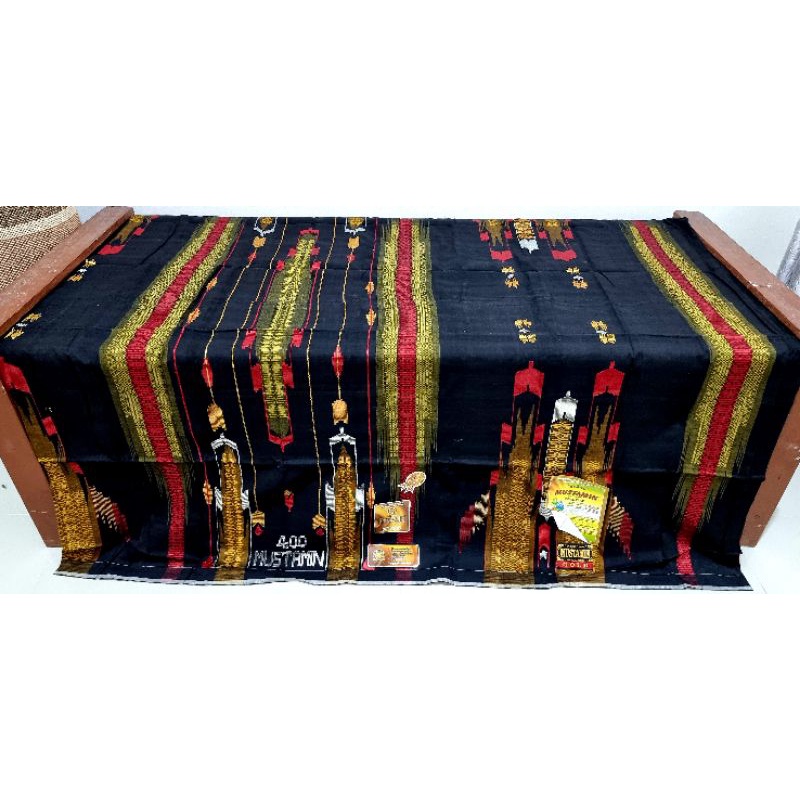 sarung tenun mustamin 200/400 setara bhs, kamer, tamer, lamiya, rashmar