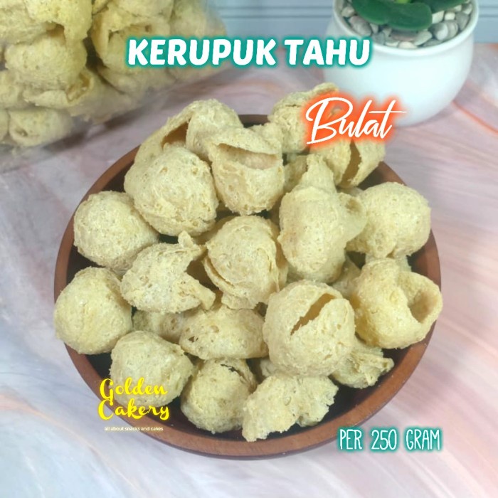 

NEW KERIPIK KRIPIK TAHU BULAT GURIH ASIN TERLARIS 250GRAM NETT