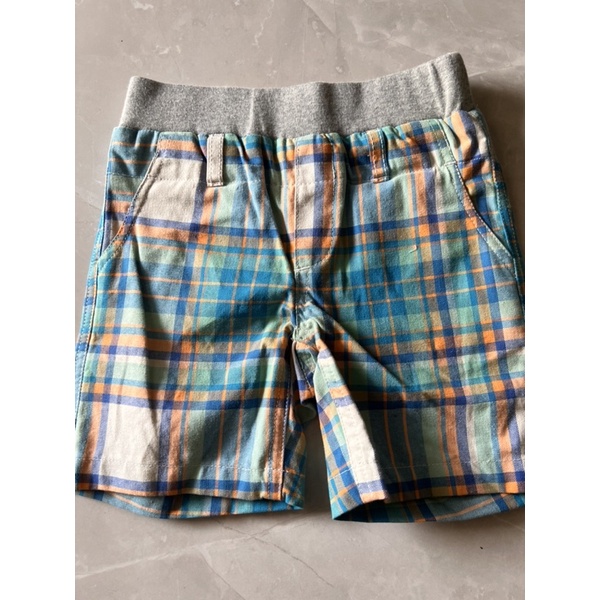 Celana pendek anak laki-laki gap kids motif kotak/Gap kids short pants for boys/Celana pendek anak