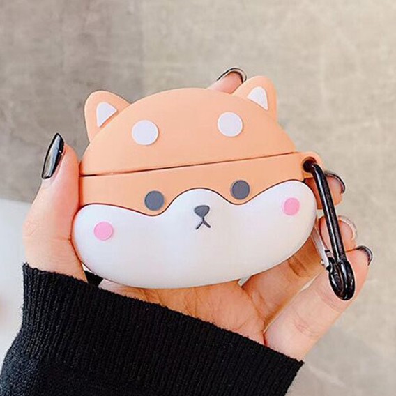 Airpods 1/2 - PRO 3D Case Karakter Kartun Bahan Silikon 1-20-No. 1