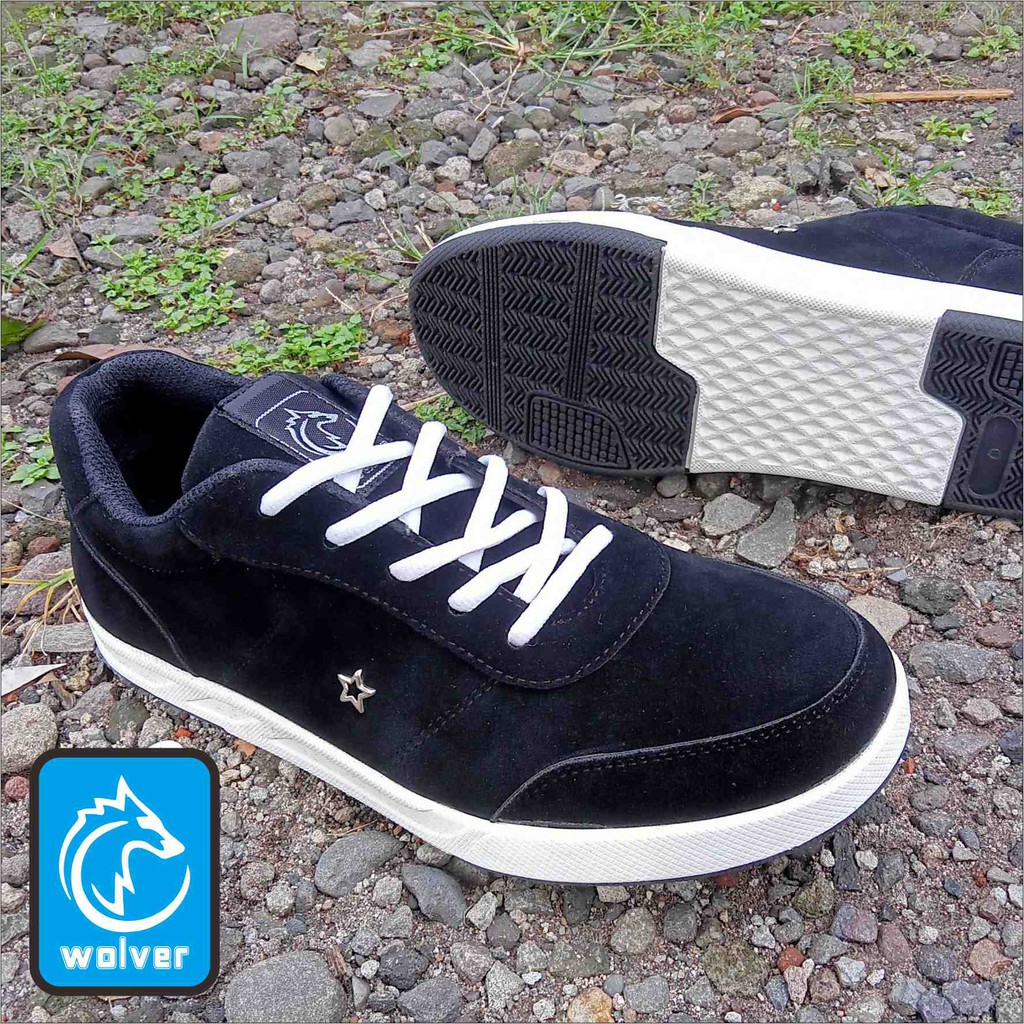 Sepatu Sneakers Pria Original Premium WOLVER Kualitas Import