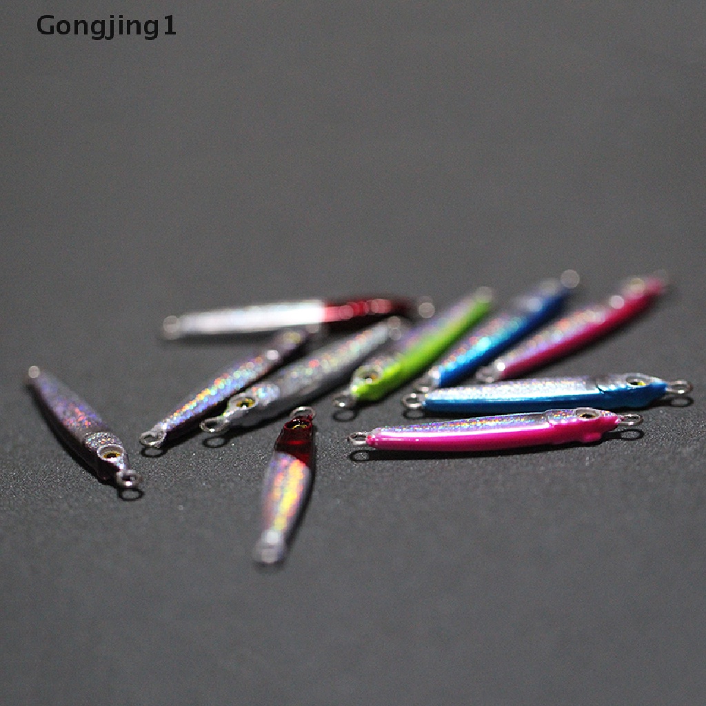 Gongjing1 3g Umpan Pancing Sendok Jig Spinner Bahan Metal