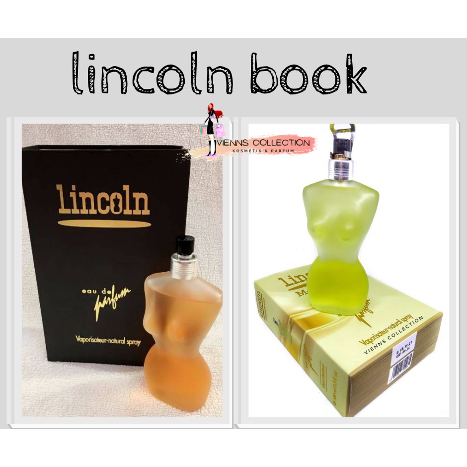 parfum unisex lincolin book parfum lincoln body 100ml eau de parfum