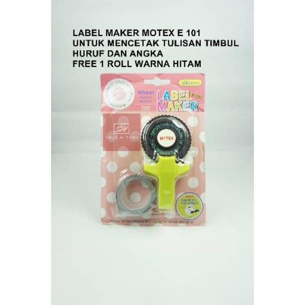 

Vf6Code LABEL MAKER MOTEX E101 (BEST SELLER)(terlaris)Z3D1