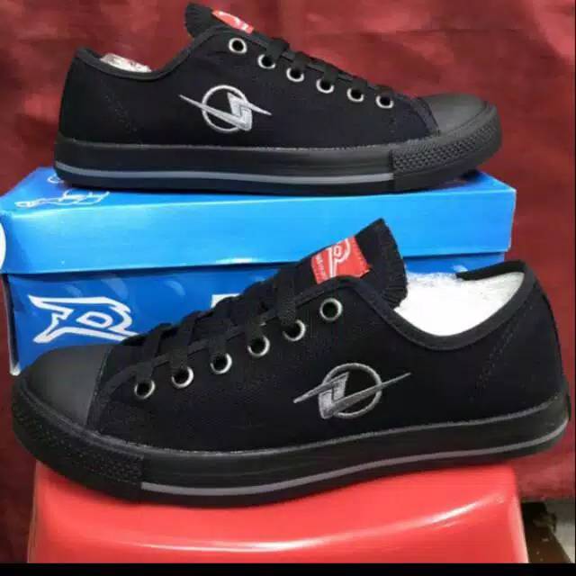 Sepatu Dallas campus LC hitam/sepatu sekolah