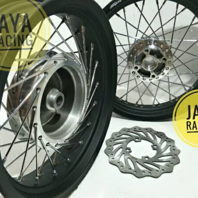 sepaket velk velg lengkap mio xride mio soul xeon mio m3 mio fino velg ring 14 tapak lebar 250 350