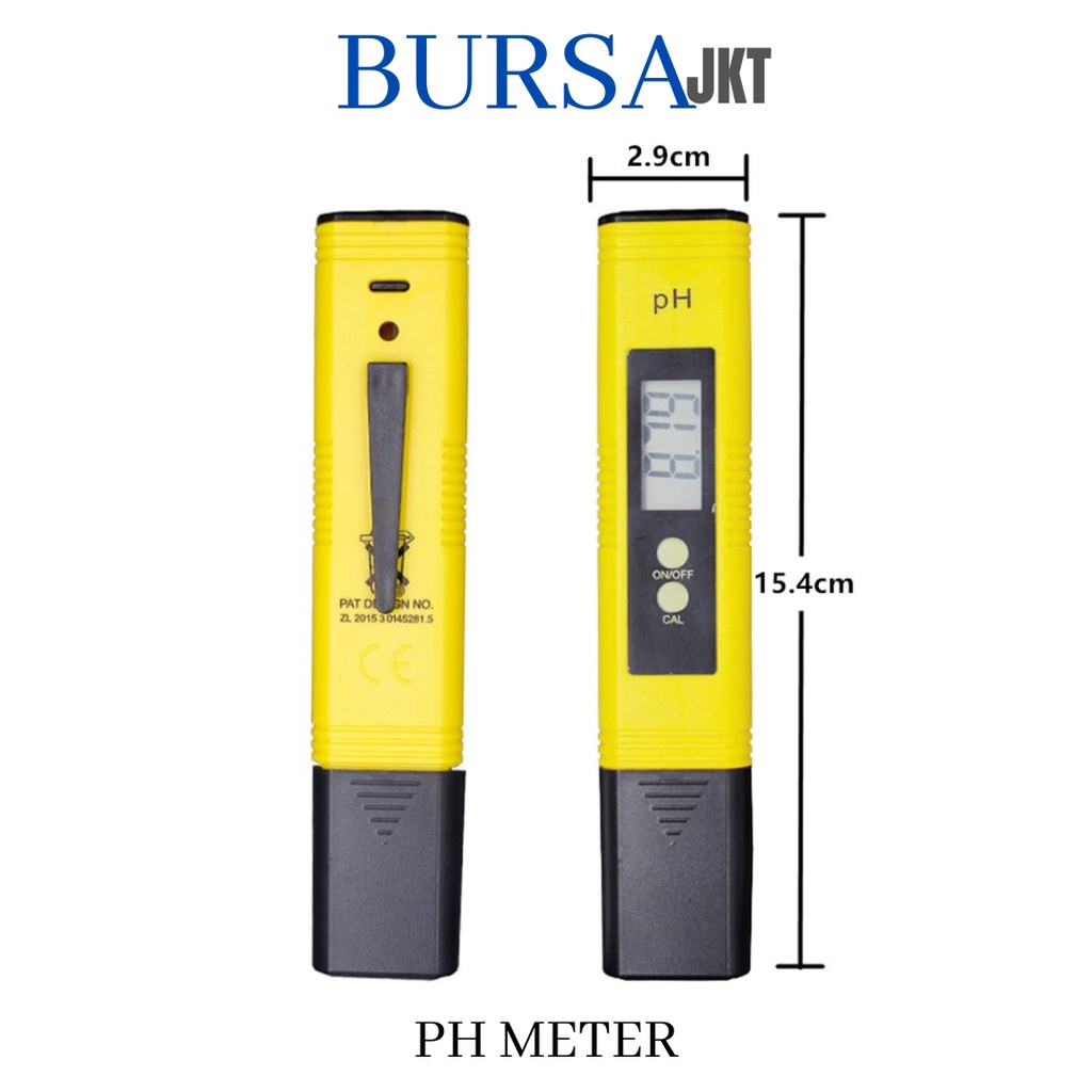 PH METER HIDROPONIK TDS 3 TESTER PEN AQUARIUM / AIR MINUM ALMINA