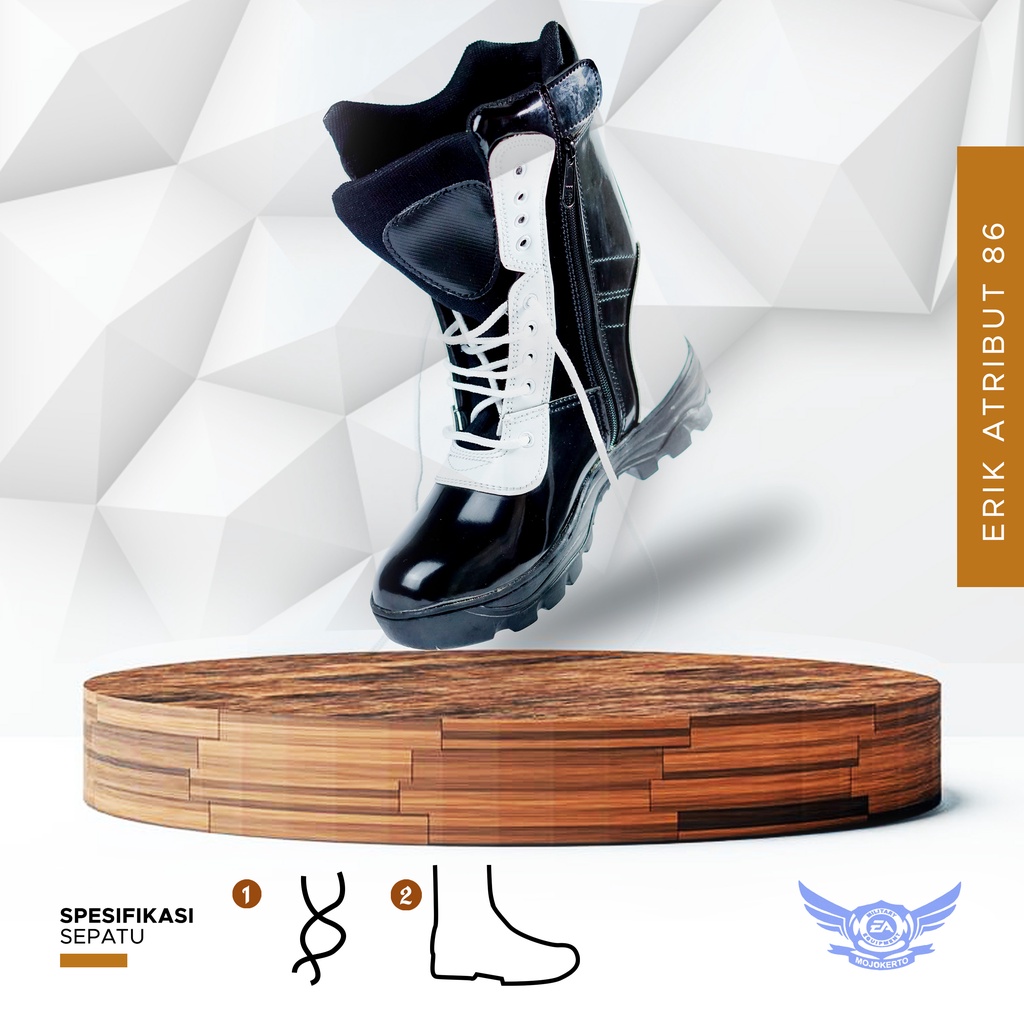SEPATU PDL PROVOS POLISISEPATU PKD