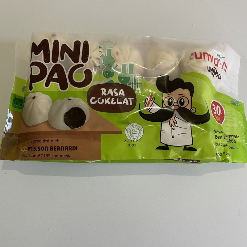 

Umiami Mini Pao Coklat 480gr