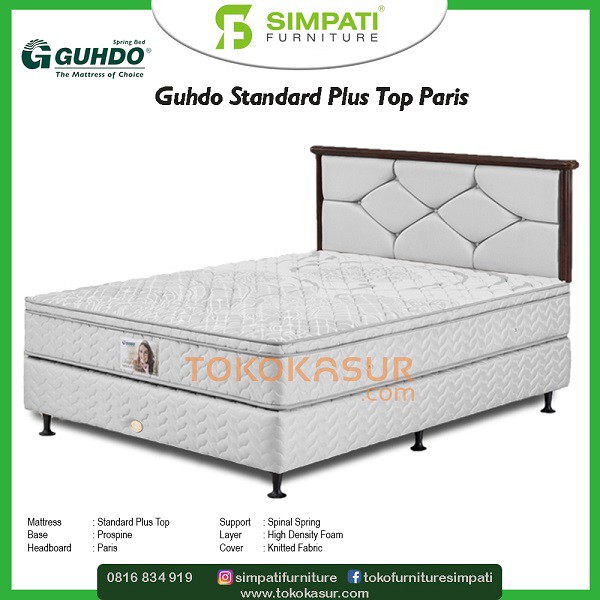 Guhdo Standard Plush Top Paris Headboard