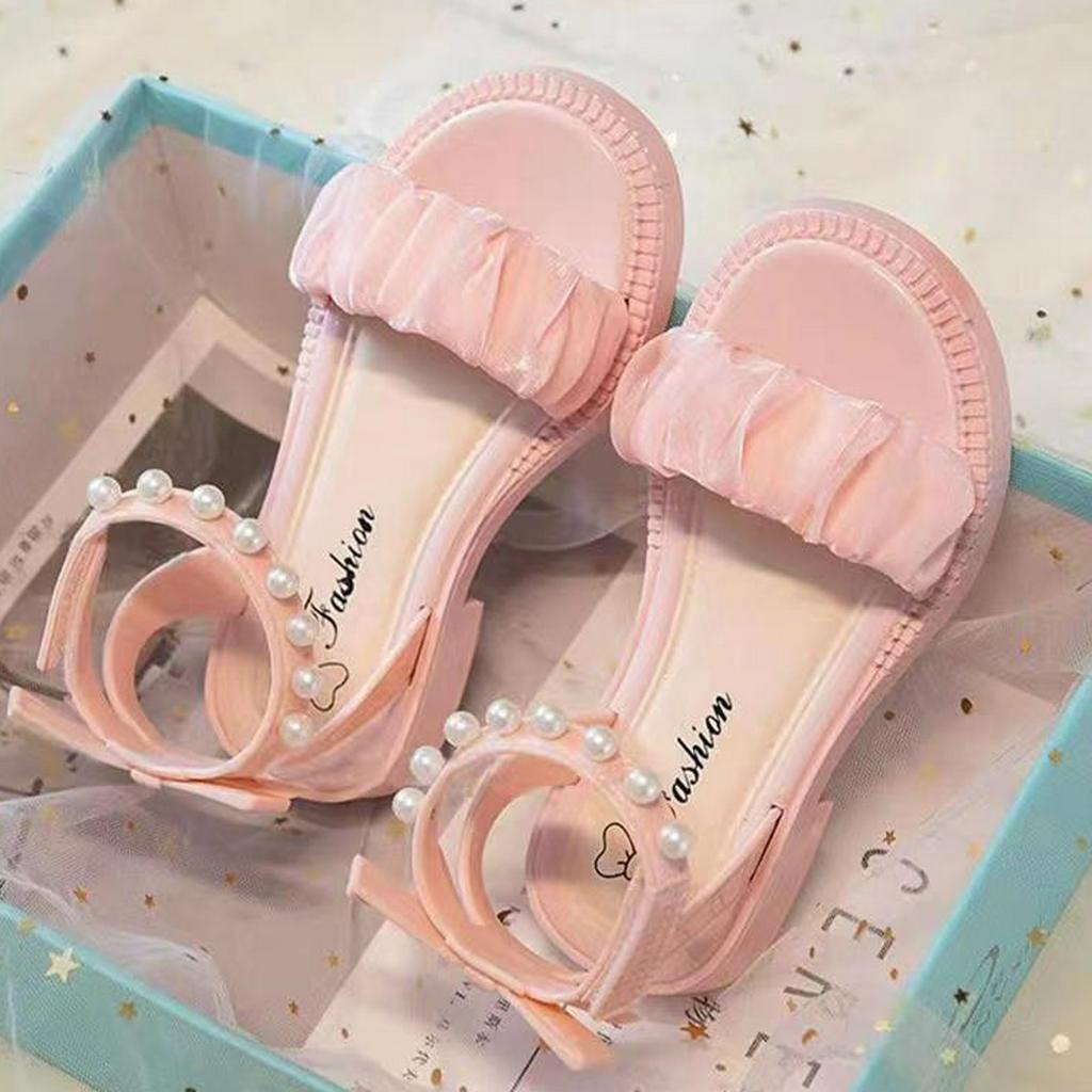 PROMO 12.12 PUNCAK Okaybaby B308 Sandal Pesta Anak Perempuan Sendal Fashion Terlengkap