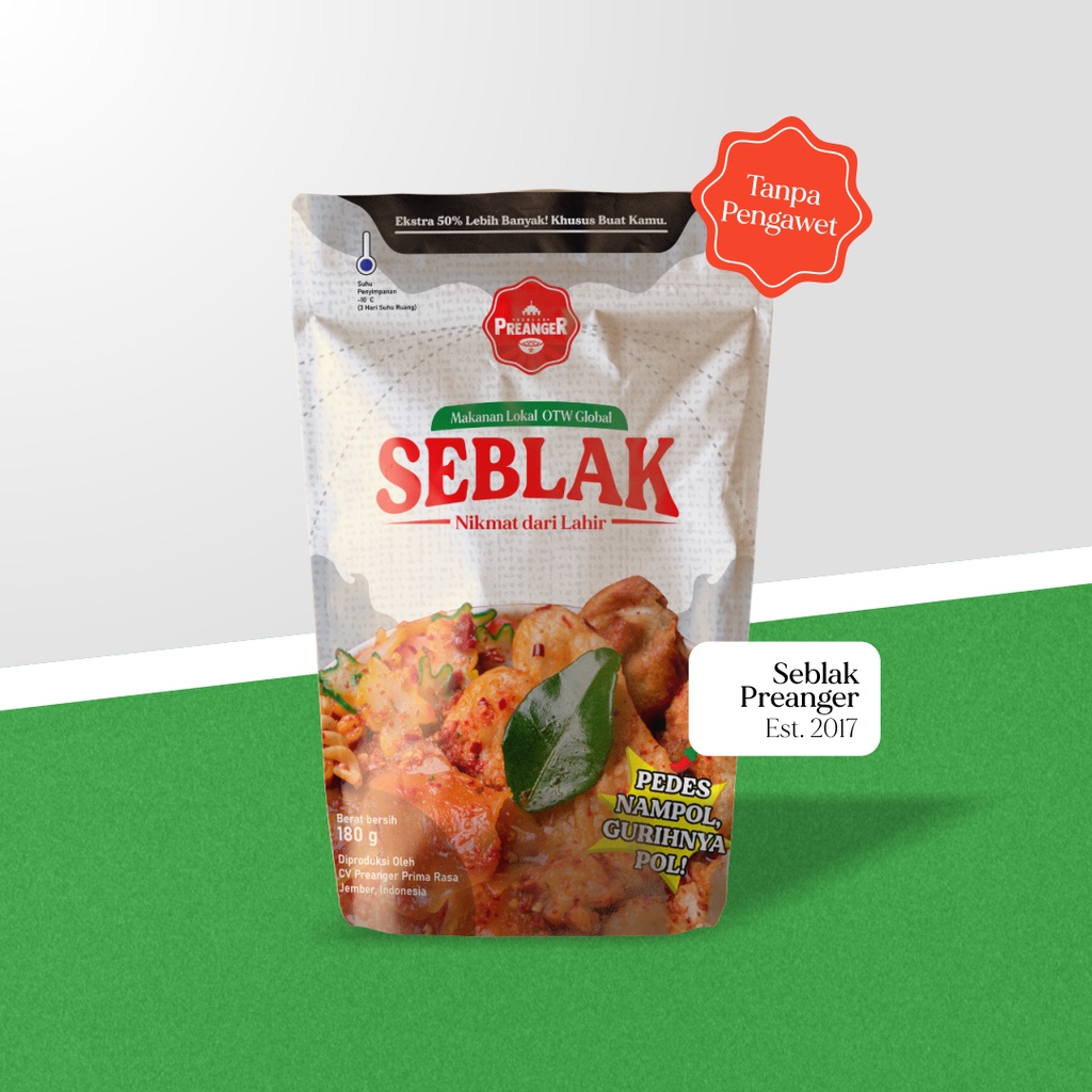 Seblak Preanger Instan Shopee Indonesia