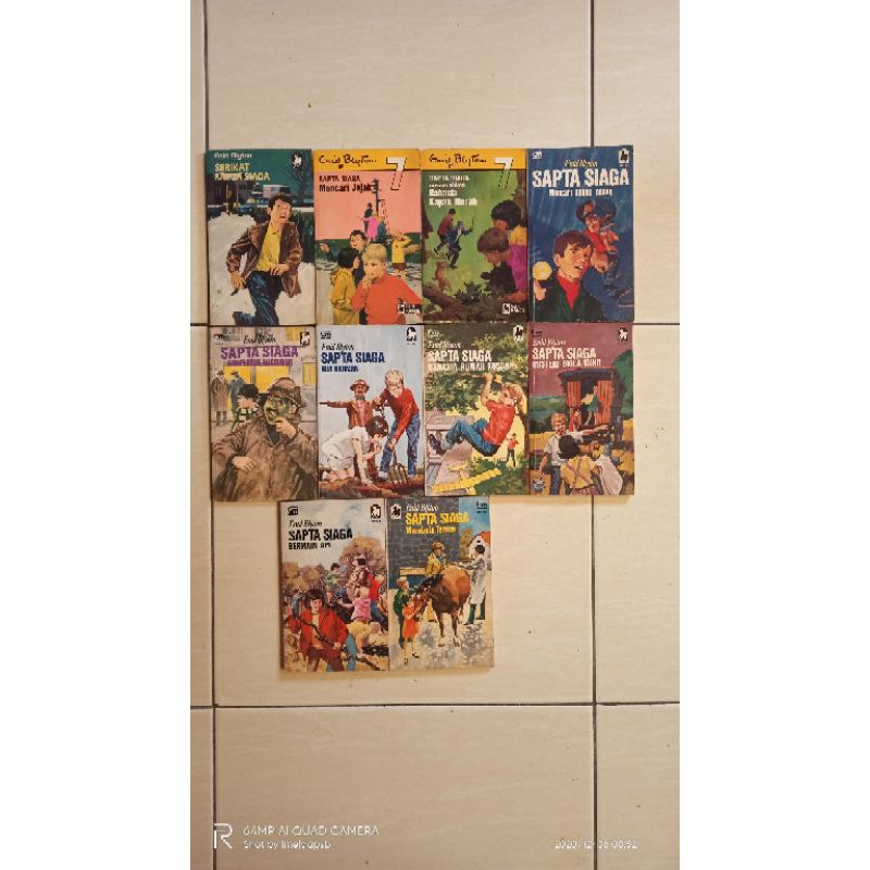 ENID BLYTON-SAPTA SIAGA SERIES 1979-1981-LANGKA.