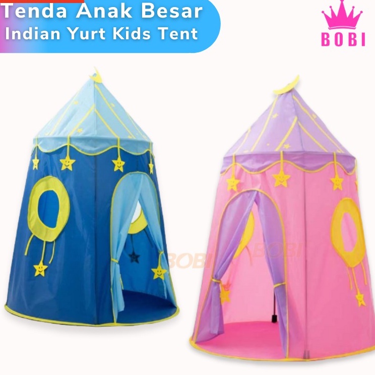 Tenda Anak Model Indian kode  Tenda_10200-1 /  Kids Tent Play House Indoor Yurt code Tenda 10200-1