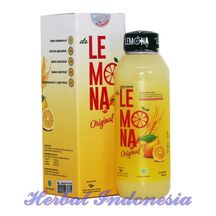 

(BISA COD) Lemona Air Sari Lemon Untuk Kesehatan Diet Jus Asli Original